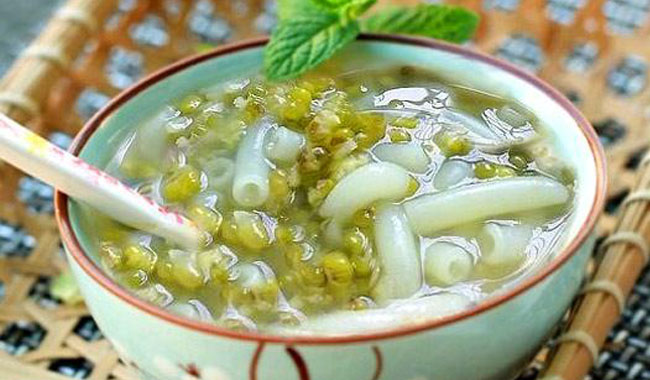 Cách làm món chè đỗ xanh mì nui độc đáo
