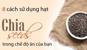 8 cách sử dụng hạt Chia(Chia Seeds) trong chế độ ăn của bạn