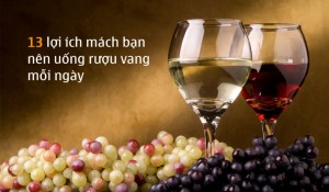 13 lý do mách bạn nên uống một ly rượu vang mỗi ngày